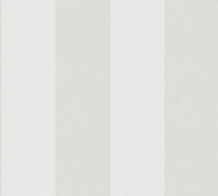 STREPEN BEHANG | Linnenstructuur - Creme Beige - A.S. Création Pure Elegance