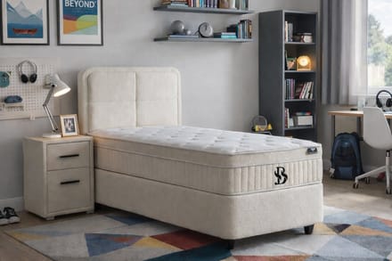 BSS Bedding Siabedd - Boxspring - Boxspring voor Volwassenen en Kinderen - 90x200