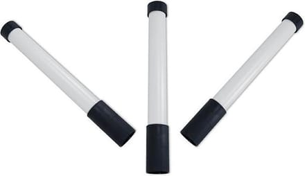 Markeer Paaltjes Zwart/Wit 3 stuks