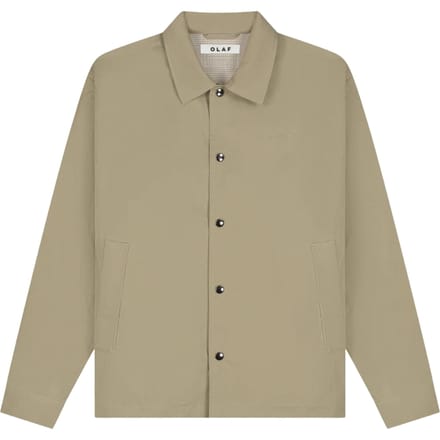 Olaf Workwear Coach Jacket Jackets Beige M240504