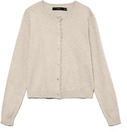 VERO MODA - VMMARINA POINTELLE LS O-N CARDIGAN BOO - Dames - Cardigans