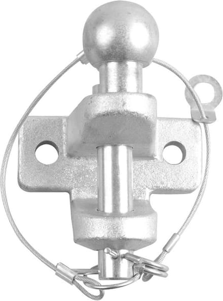 Trekhaak kogel tweevoudige uitvoering, max. trekvermogen 3.5 Ton, 50mm