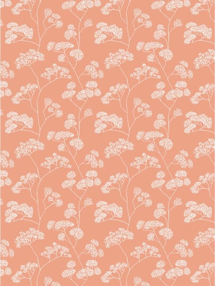 Texture Decopatch papier Rosé met gipskruid hotfoil