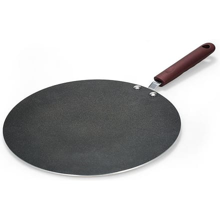 Pannenkoekenpan Crêpemaker Platte pan Bakplaat Pan met Spreader & Spatel Crêpemaker Bakplaat gray