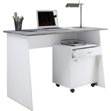 Houten bureau Computerbureau Werkbureau Kantoortafel Masola Maxi