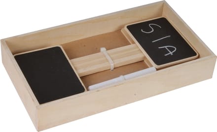 Talen Tools - Plantenlabels - Met krijtbord - 4 stuks