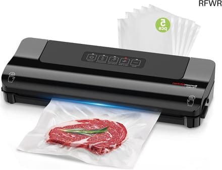 RFWR® Compacte vacuümmachine voor levensmiddelen met multifunctionele modi en accessoires