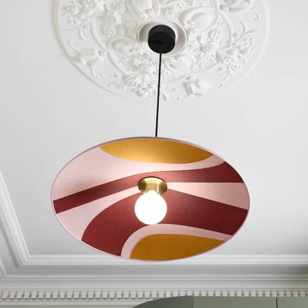 MARKET SET Sonia Laudet hanglamp, Ø 80 cm roze