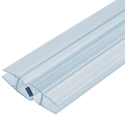 Magneetstrip in lijn enkelwerkend (Voor 8mm glasdikte)