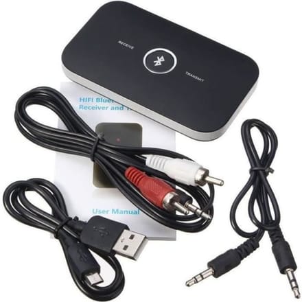 HIFI draadloze Bluetooth 2 in 1 audio zender ontvanger adapter 35MM RCA muziek van