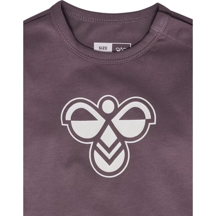 Baby romper met lange mouwen Hummel Logo