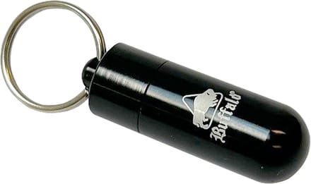 Buffalo tip prikker sleutelhanger zwart
