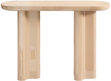Vente-unique Consoletafel van MDF - Beige gelakt - LESONA