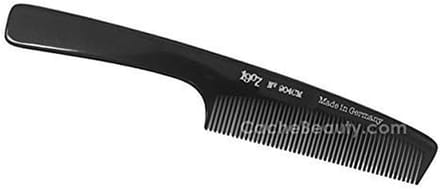 Kam met Handvat - Fijn en Lang - Haar Verzorging - Duits Vakmanschap - 18 cm