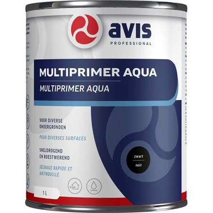 Avis Aqua Multiprimer / Universele Grondverf - Grijs - 500ml - Waterbasis