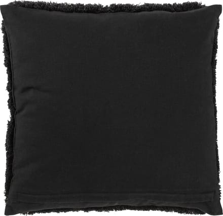 J-Line kussen Ibiza - textiel - zwart