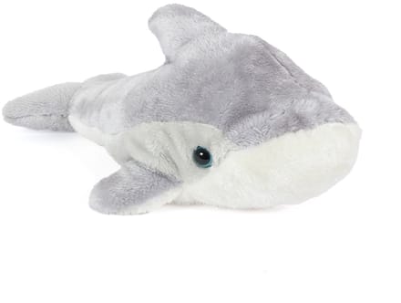 PIA Soft Toys - Pluche Knuffeldier Dolfijn - 34 cm