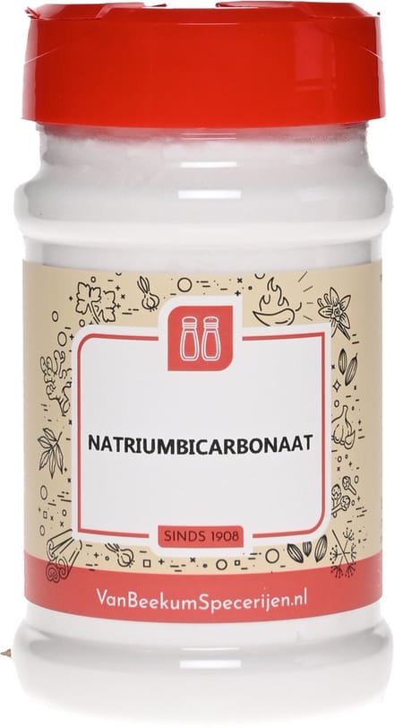 Van Beekum Specerijen - Natriumbicarbonaat / Baking Soda - Strooibus 320 Gram