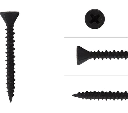 Wovar Gipsplaatschroeven Gefosfateerd Staal Hi|Lo Draad 3.9 x 35 mm | 1000 stuks