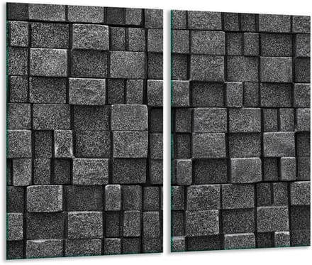 TMK ArtDeko 30x52 - Glas Bescherme Plaat - Beschermend - Gekleurd