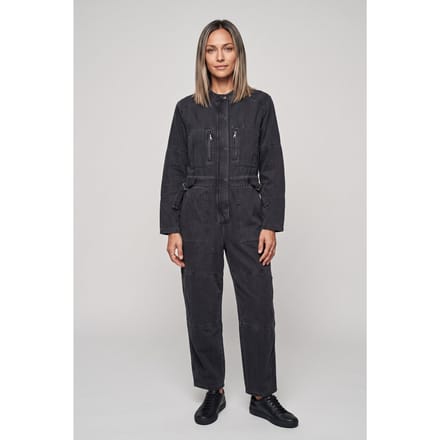 ARKET Eldra Denim Jumpsuit Grey Maat: 40 | Jumpsuits Outlet | Dames | Grijs