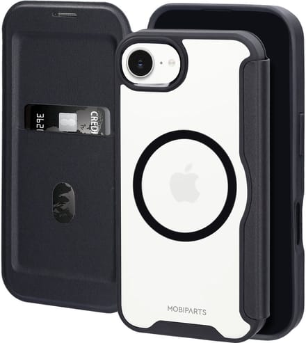 Mobiparts Shield Line Case geschikt voor Apple iPhone 17e/16e - Zwart