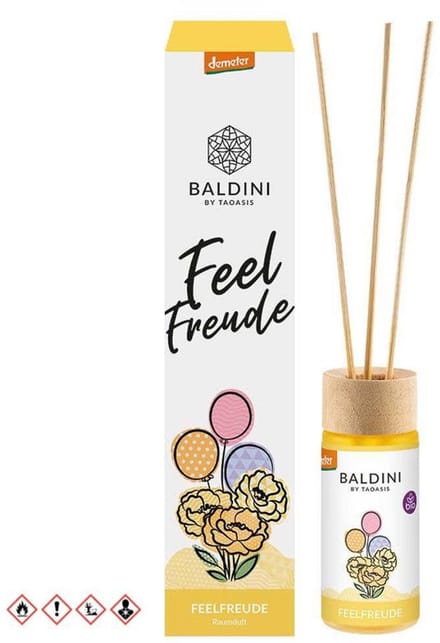 Baldini Demeter bio geurstokjes Feelfreude 50ml