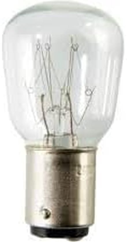 Buislamp BA15D - Signaallamp Indicator - Apparatuur Verlichting - Helder Licht - 5W 24V - Transparant