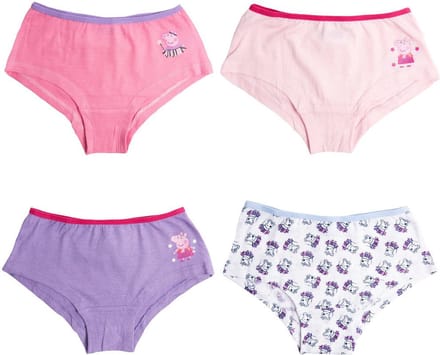 Peppa Pig / Peppa Big Onderbroek - Set van 4 - Maat 110/116