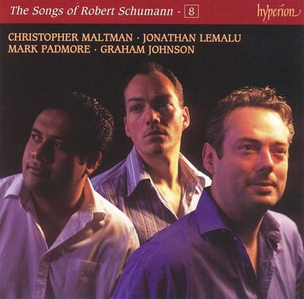 Schumann: The Songs Edition - 8: Mark Padmore, Jo