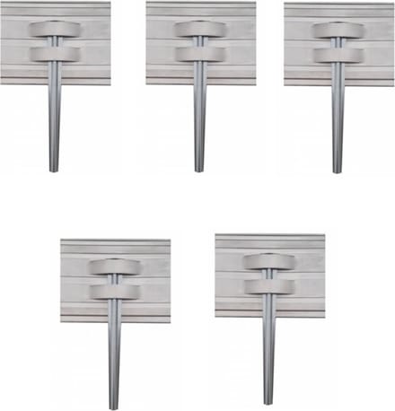 Set van 5 Grondanker set voor Green Universe Borderrand 14 cm | Bodemanker | Grondverankering