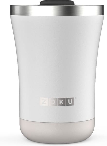 Thermosbeker, 0.35 L, RVS/Polypropyleen, BPA vrij, Wit - Zoku