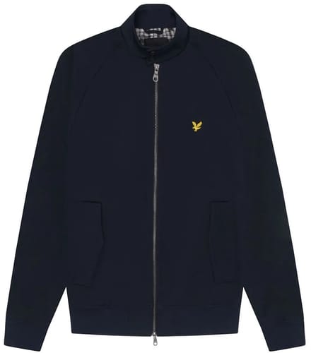 Lyle & Scott Donkerblauw Jack Met Logo