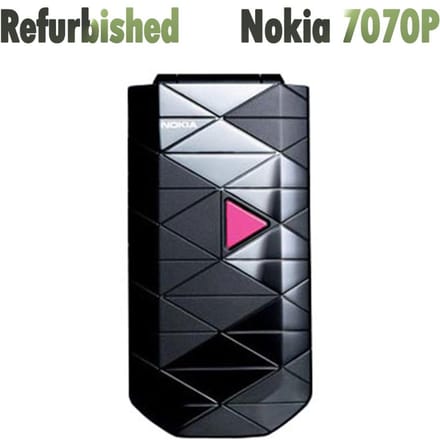 Gereviseerde Nokia originele Nokia 7070 Prism mobiele telefoon Simple Set