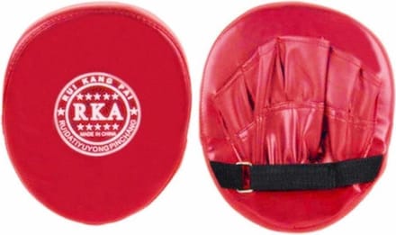 Boks pad - 1 Stuk - Bokser doel - Boxing training - Box oefening - Boks Handschoen - Rood - Stootkussen - MMA/Kickboxen/Muay Thai