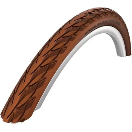 Schwalbe Buitenband - Delta Cruiser Plus - 28 inch x 1.40 - Bruin Reflecterend