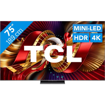 TCL 75C89L - 75 inch - 4K SQD-MiniLED - 2026 - Smart TV