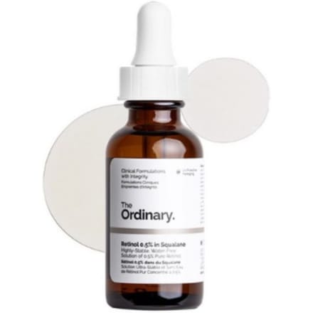 The Ordinary Retinol Nul Punt Vijf Procent in Squalane Anti-Aging Gladmakend Gezichtsserum 30ml white