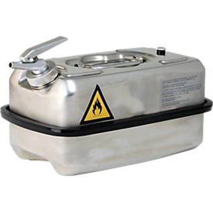Doseer jerrycan, van rvs, 10 l