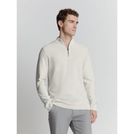 No Excess Pullover Half Zip Melange Kit Size: XXXL | Sweaters Outlet | Heren | Wit