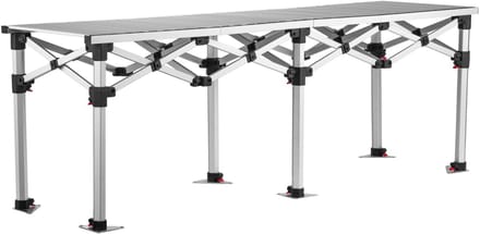 Easy Up Tafel 190 cm aluminium Grizzly Outdoor