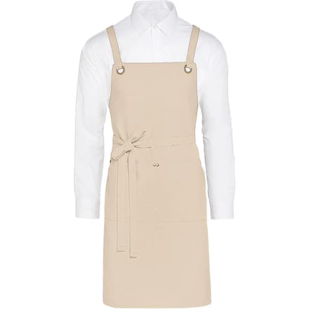 Vrouwen schort met bretels SG Accessories Bistro Provence