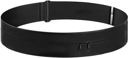 RONN® Flipbelt - Hardloopriem - Running Belt - Zwart - 85cm x 7cm x 2cm