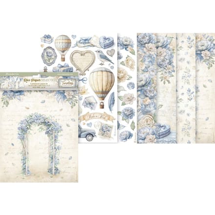 Stamperia - Timeless A4 Rice Paper Selection (6pcs) (DFSA4XWE)