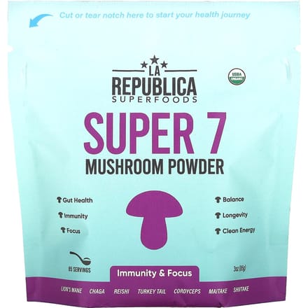 Super 7 Paddenstoelenpoeder, 85G(3oz)