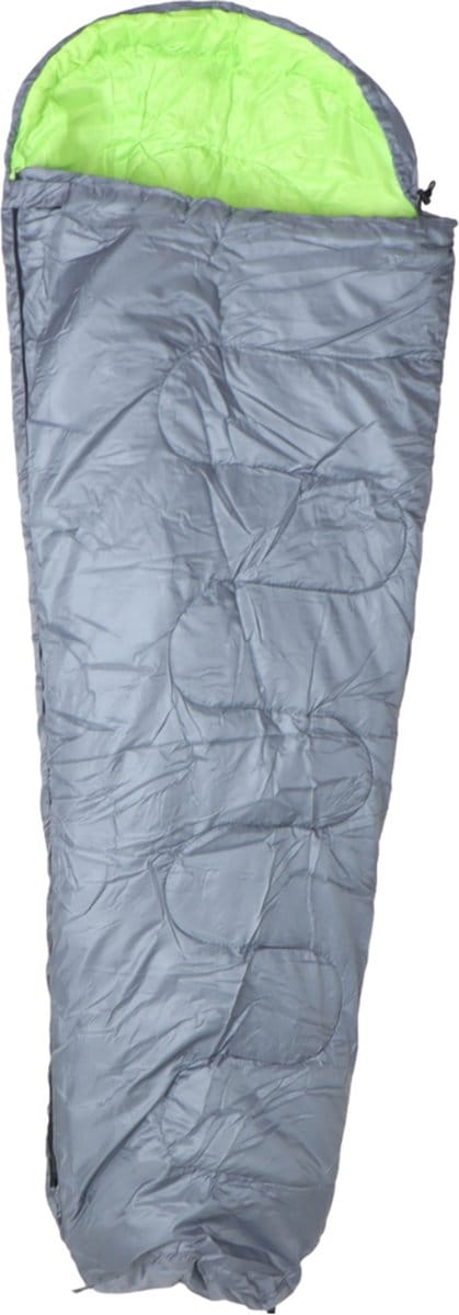 HIXA Mummy Slaapzak Volwassenen - Grijs - Groen- 210x80 cm - Polyester