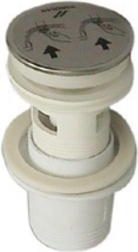 Plieger Afvoerplug 5/4M met overloop, doorsnede Ã˜65 Click-Clac