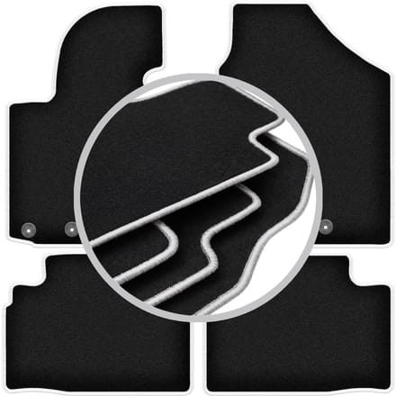 CARLUX-SILVER automatten voor: Hyundai ix35 SUV (2009-2015)