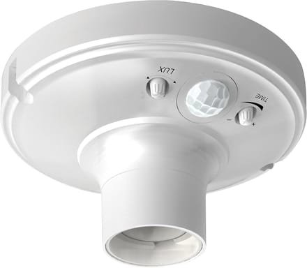 Infrarood Bewegingsmelder voor Lampfitting met 120° Detectiehoek