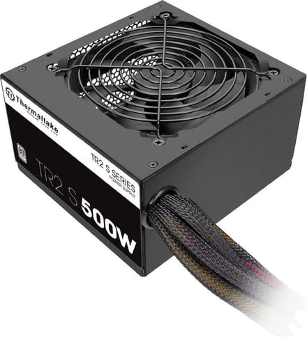 Thermaltake TR2 S 500W Voeding - 500 Watt - 120 mm - ATX - 80 Plus 80 PLUS